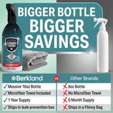 Ceramic Coating Spray for Stainless Steel Appliances - 16 oz Home Ceramic Coating with Microfiber Towel, Hydrophobic Protector Repels Water Spots
