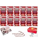 CANDY CANES - (144 COUNT), Peppermint Candy Canes, Individually Wrapped Bulk Candy Canes, For Holiday Classic Christmas Candy Bulk, Stocking Stuffer