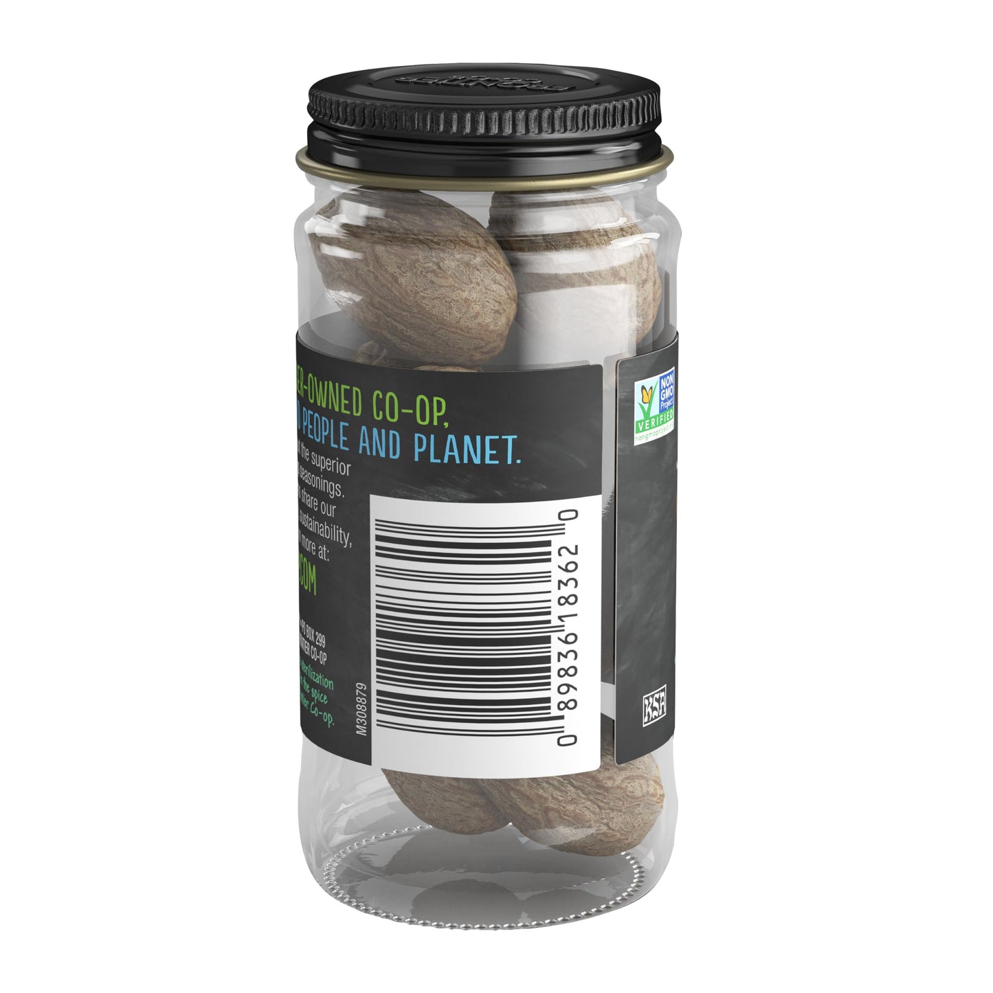 Frontier Co-op Nutmeg, Whole, 1.59 oz - Hand Sorted - For Baking and Cooking