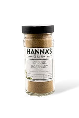 Hanna's Rosemary Ground, Premium Quality, 4 fl oz Jar