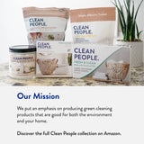 The Clean People Laundry Detergent Sheets - Laundry Soap - Ultra Concentrated, Recyclable Packaging, Stain Fighting - Fresh Scent, 32 Pack