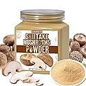 Shiitake Mushroom Powder, 7.05 oz (200g) - 100% Natural Umami food for Broth, Soup, Mushroom Coffee, Ramen & Sauces | No Salt, No MSG, Vegan