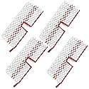 Carkio 4PCS Replacement Microfiber Washable Spray Mop Pads Compatible with Promist Max Reusable Refill Mop Pads