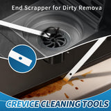 Alyimage® 42 Pcs Disposable Crevice Cleaning Brush Set for Small Spaces, Toilet Bowl, Window Groove, Vent Fan, Door Track, Keyboard