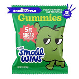 Enjoy Small Wins by Jayson Tatum, Sour Green Apple Gummies, Plant Based, All Natural, 5g Sugar per Package, (8 Pack)