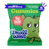 Enjoy Small Wins by Jayson Tatum, Sour Green Apple Gummies, Plant Based, All Natural, 5g Sugar per Package, (8 Pack)