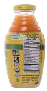 Wonder Lemon Organic Lemon Mint Cold Pressed Juice, 8.45oz (6 Pack)
