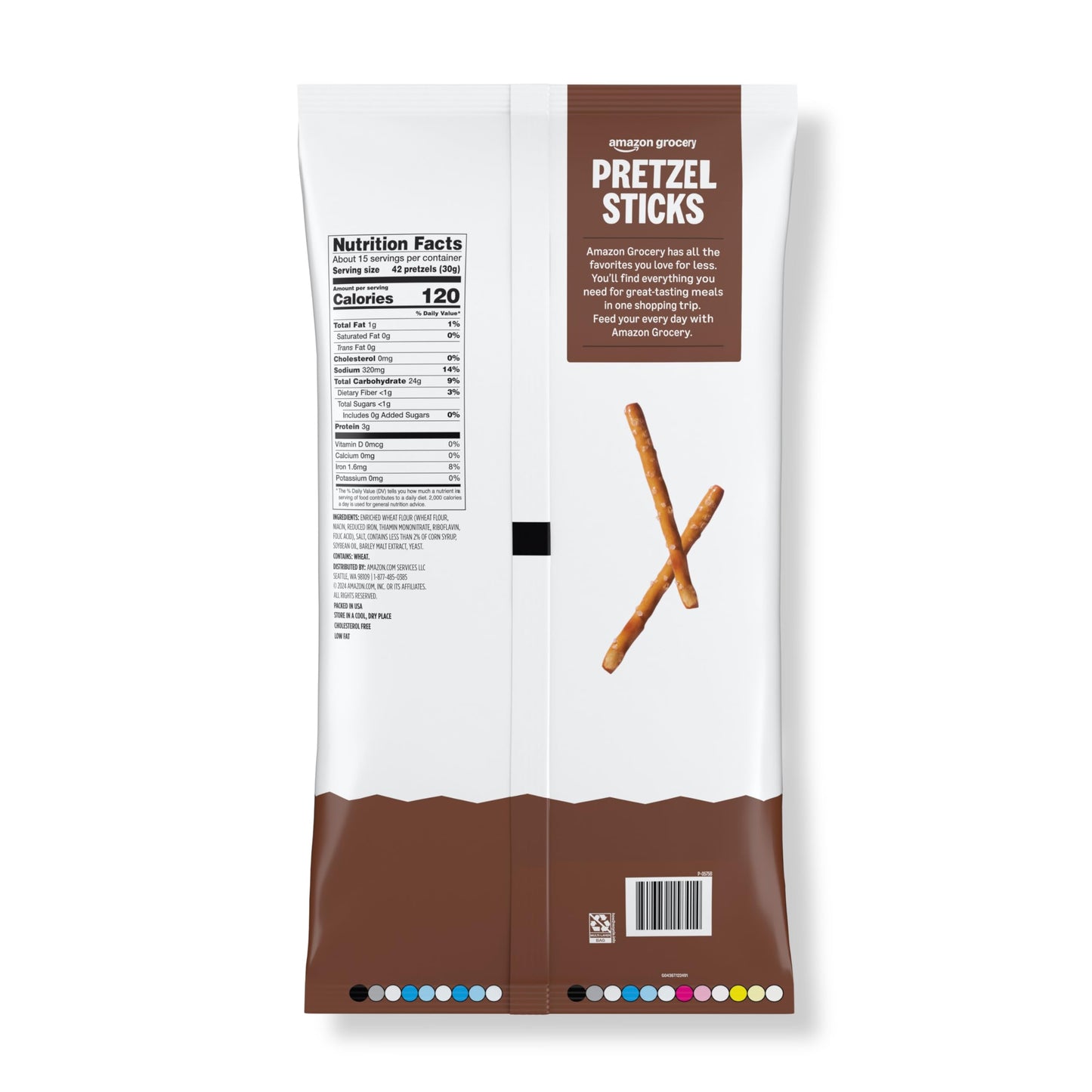 Amazon Grocery, Pretzel Sticks, 16 Oz