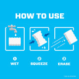 Mr. Clean Magic Eraser Sponge, All Purpose Cleaner, Cleaning Scrubber, Wall, Sneaker, Kitchen, Bathroom, Shower Cleaner, Cleaning Supplies, Melamine
