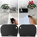 Sink Countertop Silicone Squeegee Brush, Aha Homeware Small Squeegee Brush Cleans Wet and Dry Spills, Mini Silicone Squeegee Brush for Bathroom Sink