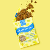 Lil Bucks Clusterbucks Grain-Free Superfood Clusters made with Sprouted Buckwheat and Adaptogens, Gluten Free Snack (Golden Chai w/Lemon, 3 Pack)