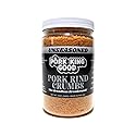 Pork King Good Unseasoned Pork Rind Breadcrumbs 12 oz (Pack of 6)