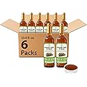 Soeos Sugar Free Syrup, Dubai Chocolate Syrup, 6 Pack, 33.8 fl oz Each (1 Liter Per Bottle),Rich Chocolate Flavor Syrup for Coffee, Desserts