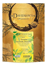 Davidson's Organics, Ayurvedic Infusions, Energize, Loose Leaf Tea, 16-Ounce Bag