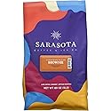 Sarasota Coffee Whole Bean Cinnamon Pecan Brownie | Medium Roast Gourmet Flavored Coffee Beans | Low Acid, Mold Free, Specialty Grade Bulk Coffee