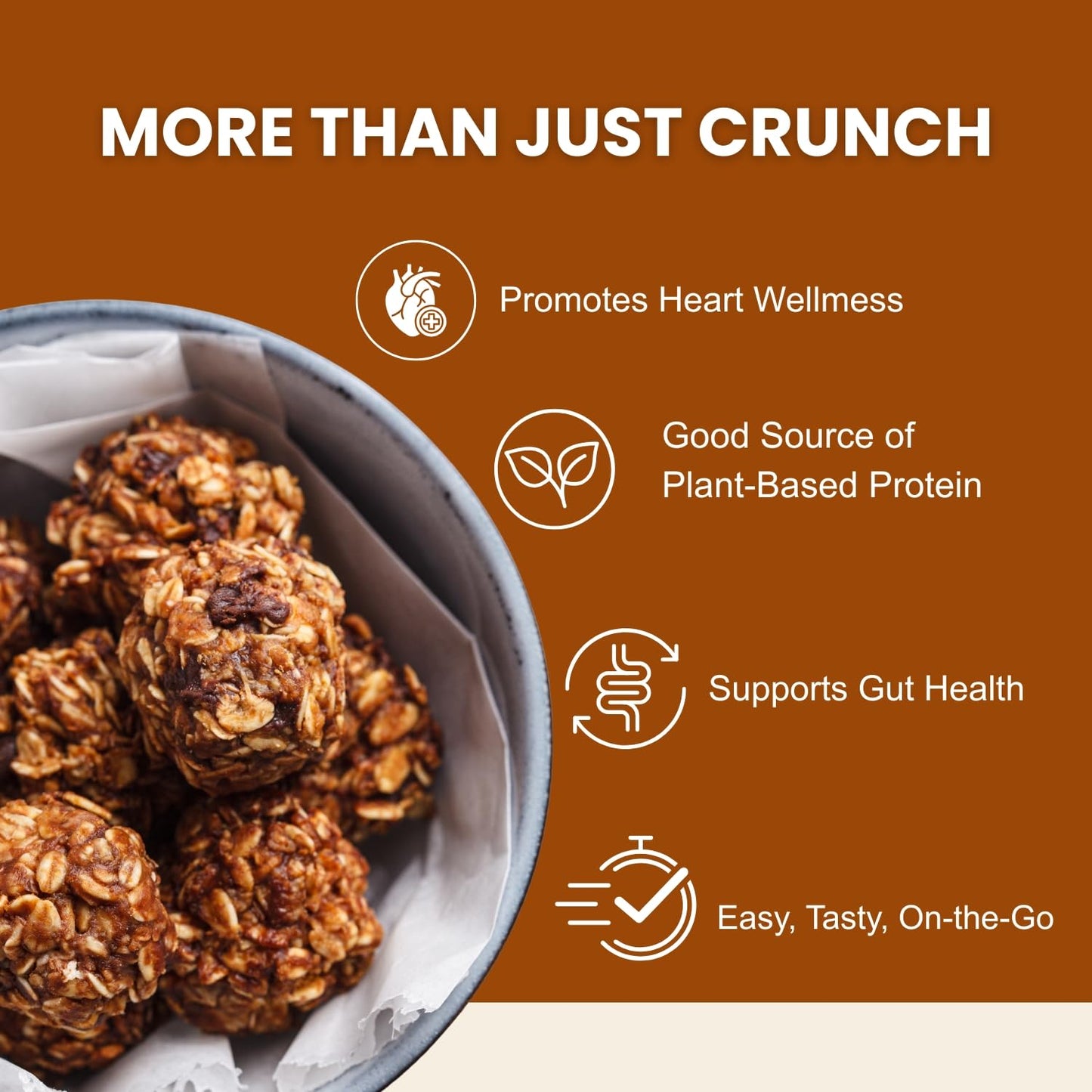 Erin Baker’s Homestyle Peanut Butter Granola with Ancient Grains - Made from Natural Ingredients, Crunchy Texture, Versatile Snack or Cereal - Vegan