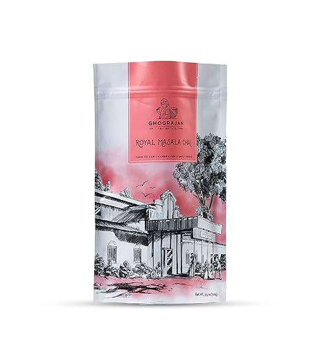Loose Leaf Chai Tea (200+ Cups) - Fresh Harvest - Assam CTC Black Tea Blended with Cinnamon, Cloves, Ginger and Cardamom - Direct from Our