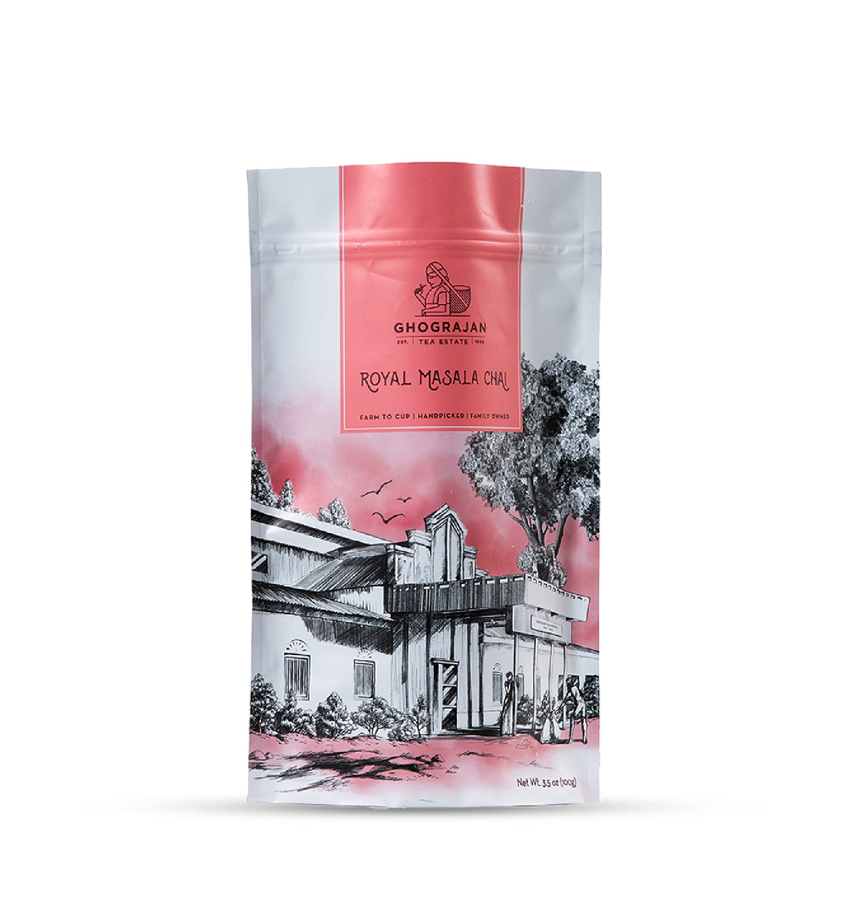 Loose Leaf Chai Tea (200+ Cups) - Fresh Harvest - Assam CTC Black Tea Blended with Cinnamon, Cloves, Ginger and Cardamom - Direct from Our