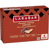 Larabar Peanut Cocoa Crunch Bars, Vegan and Gluten Free Snacks, 8 Ct, 12.8 oz