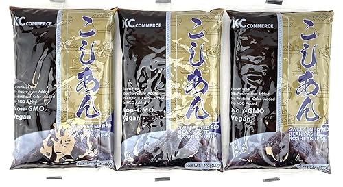 Japanese Style Sweetened Red Bean Paste VEGAN & GLUTEN-FREE, NO PRESERVATIVE, NO-MSG, NON-GMO, Sweetened Adzuki Bean Paste Good For Desserts, Buns