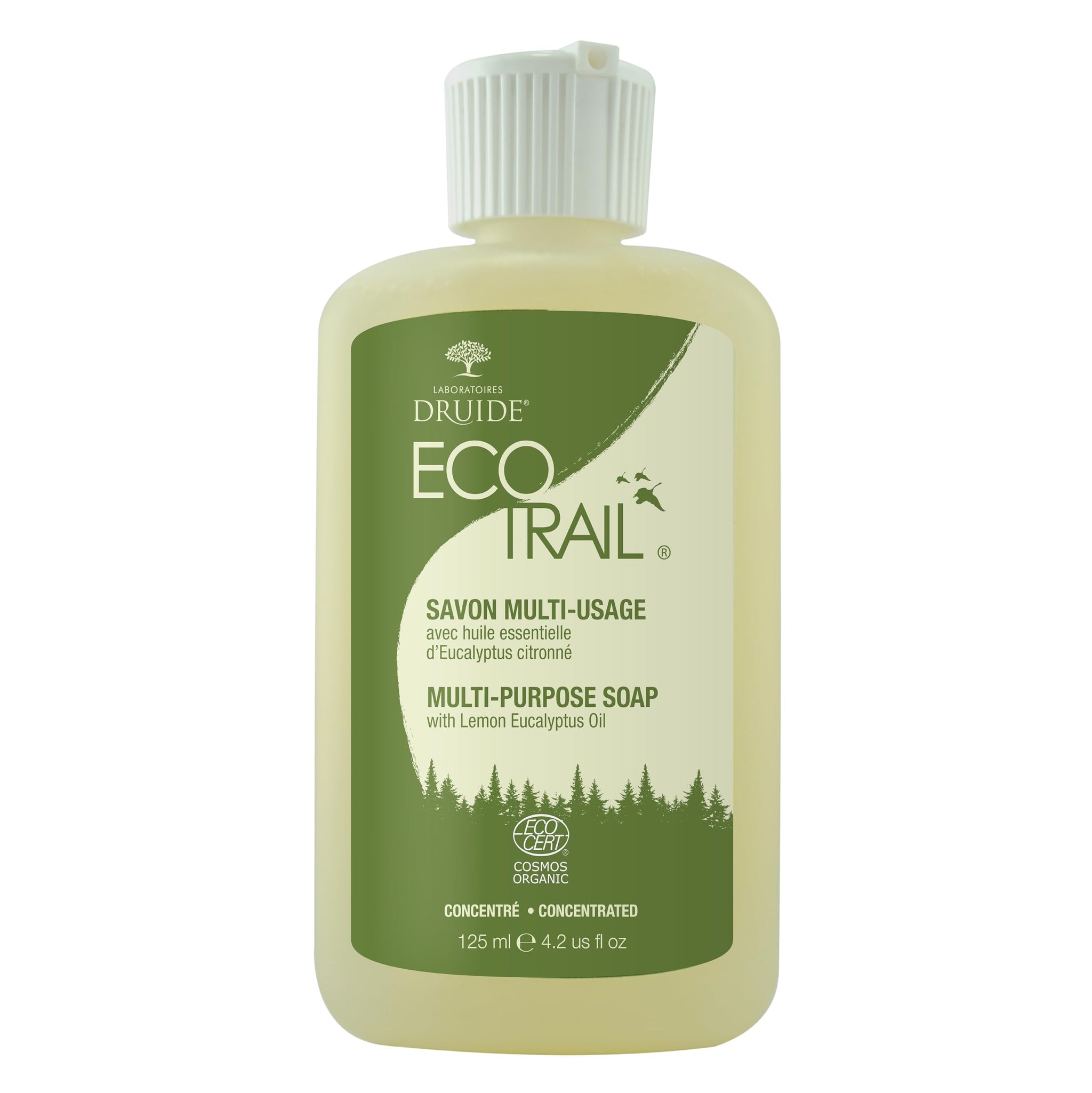 Multi-Purpose Liquid Soap,Ecological Cleaner Care- Body care Soap, Hand Wash Laundry, Dish Soap -Body Wash soap Concentrated Liquid Gel -125 ml (4.2