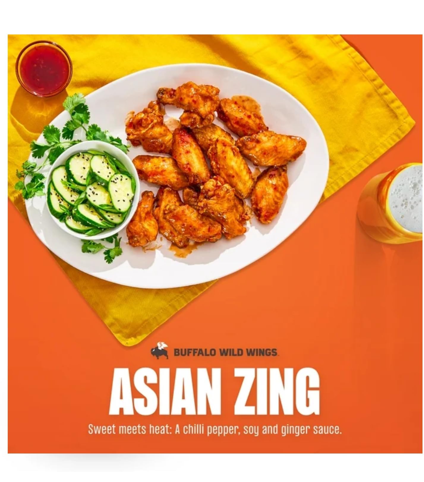Buffalo Wild Wings Asian Zing Sauce - Pack of 2 - Perfect on Anything - Elevate Your Sauce Game - Delicious Classic Flavors that People Love
