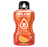 Bolero- Sugar Free Drink Mix Packets Orange Fruit Flavors | Powdered Flavored Water Packets | 36 Small Sachet On The Go Packets