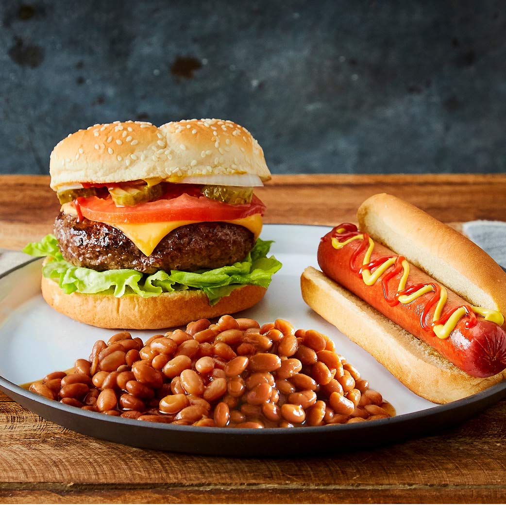 Bush's Canned Country Style Baked Beans (Pack of 1), Protein, Good Source of Fiber, Low Fat, Gluten Free, 28 oz