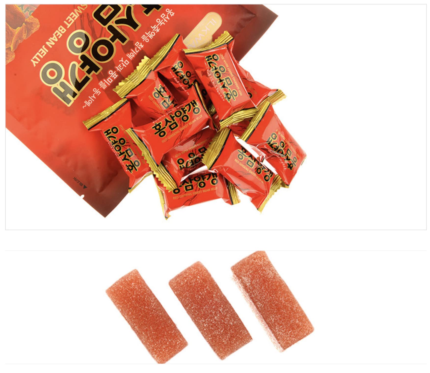 All About Living Ilkwang Red Ginseng and Sweet Bean Jelly 250g (3 Pack)