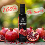 Pomegranate Molasses by Naturyol , 100% Natural Pomegranate Syrup, Mediterranean Pomegranate Concentrate for Salad Dressings, Ideal for Cooking