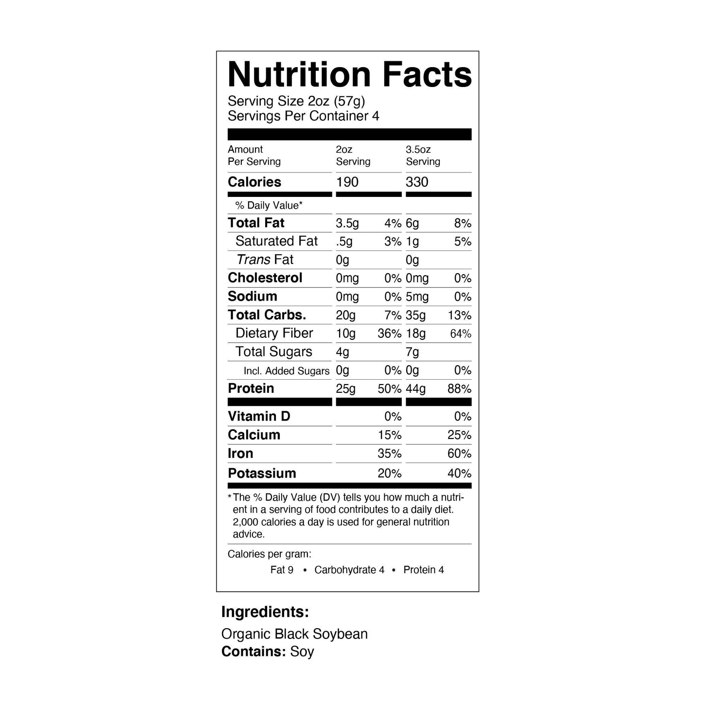 The Only Bean - Organic Black Bean Spaghetti Pasta - High Protein, Keto Friendly, Gluten-Free, Vegan, Non-GMO, Kosher, Low Carb, Plant-Based Bean