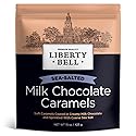 Liberty Bell Milk Chocolate Sea Salt Caramels Candy, 15 Ounce Bag
