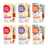 Spice Tailor 3 Simple Steps Restaurant Quality Meals in Minutes Kits Ready in 10 Minutes (6 Pack, Indian Curry Variety)
