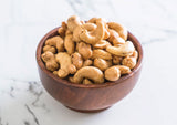Food to Live Dry Roasted Whole Cashews, 1 Pound Unsalted, Oven Roasted Nuts, No Oil Added, Kosher, Vegan, Bulk. Crunchy Texture. Good Source