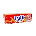 Fanta Zero Sugar Orange Soda, 12 Pack
