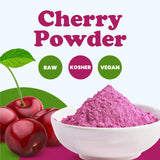 Food to Live Cherry Juice Powder, 14 Pounds - High in Vitamins and Antioxidants, All Natural Superfood, Perfect for Smoothies, Shakes and Cooking