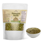 Organic Raw Pumpkin Seeds (Pepitas) - 100% Natural Pumpkin Seeds to Eat, High in Protein, Zinc & Magnesium - Vegan, Keto Friendly Superfood Snack
