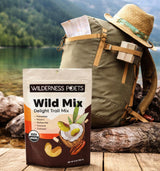 Wilderness Poets, Song of Delight Wild Mix - Organic Raw Trail Mix - Pecans, Cashews, Mulberries, Pistachios, Coconut Ribbons - 5 Pound (80 Ounce)