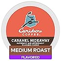 Caribou Coffee Caramel Hideaway, Single-Serve Keurig K-Cup Pods, Flavored Coffee, 60 Count