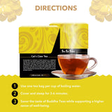 Buddha Teas - Cat’s Claw Tea - Wild Crafted Herbal Tea - For Health & Wellbeing - Supports Immune & Digestive Health - Clean Ingredients - Caffeine