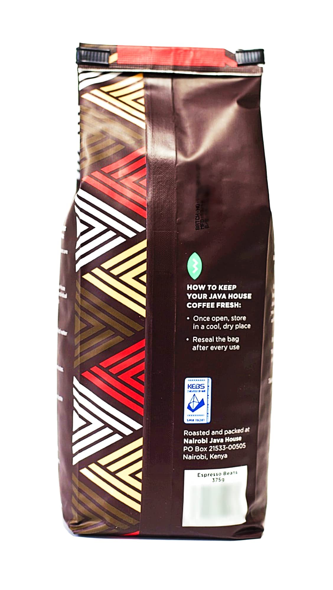 Kenya AA Espresso Ground Coffee - Perfect Dark Roast Craft Coffee. Fair Trade, Single Origin Kenyan Coffee with verifiable Coffee Kenya Mark of Origin