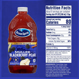 Ocean Spray Mulled Blackbery Pear Juice Drink, 60 Fl Oz Bottle (Pack of 1)