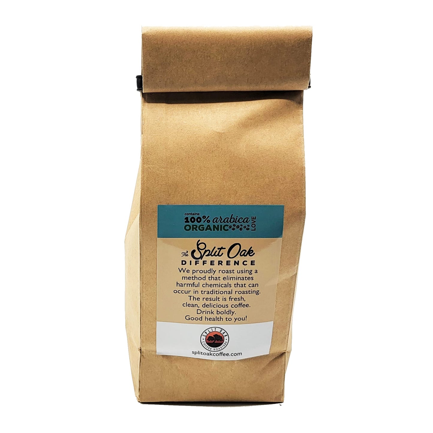 Organic Timor Whole Coffee Beans 12oz, Medium Roasted Coffee, Syrupy Notes, Dark chocolate, Fair Trade, Perfectly Balanced Taste. (Single)