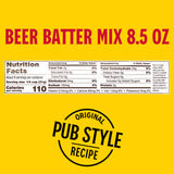 Louisiana Seasoned Beer Batter Mix 8.5 oz - 2 Pack