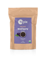 Yupik Organic Acai Berry Powder 8.8 oz, USDA Certified, Non-GMO, Vegan, Raw, Gluten-Free, Kosher, Superfood, Rich in Iron & Fiber, Perfect
