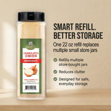 Good Tierra Granulated Onion 22 oz - Dehydrated Onion Powder for Cooking, All Purpose Seasoning, Culinary Gourmet Spice (6 Pack)