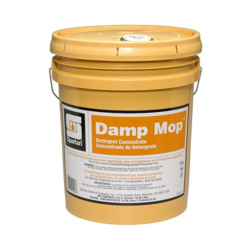 Spatan Damp Mop Specialty Cleaner # 301605, 5 gal pail -(1 PAIL)