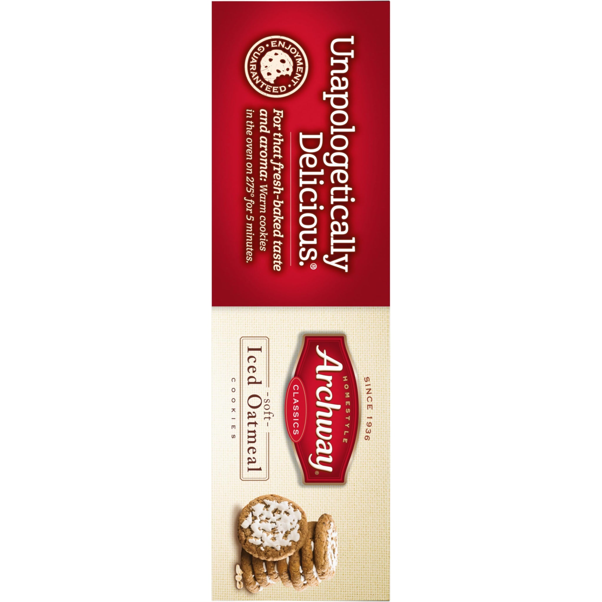 Archway Cookies, Soft Iced Oatmeal Cookies, 9.25 Oz