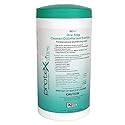 Parkerlabs Protex Disinfectant Textured Wipes Laboratories- Kills 99.9% of Bacteria in 15 Seconds - 7" X 10" (Canister of 75 Wipes)