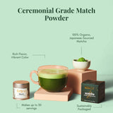 Tease Tea Matcha Tea Powder - Japanese Ceremonial Grade Matcha Powder, Sustainably Grown in Kyoto, Perfect for Matcha Tea, Matcha Lattes, and Matcha